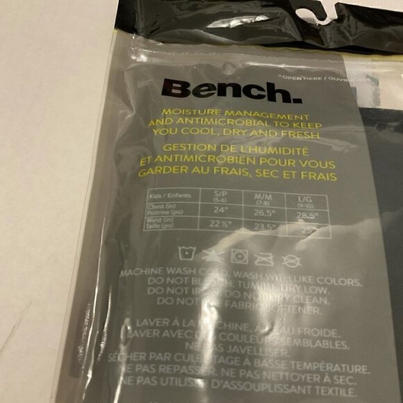 NWT  Bench Girls Thermal Base Layer Black Underpants Size S (5-6) - Picture 3 of 3